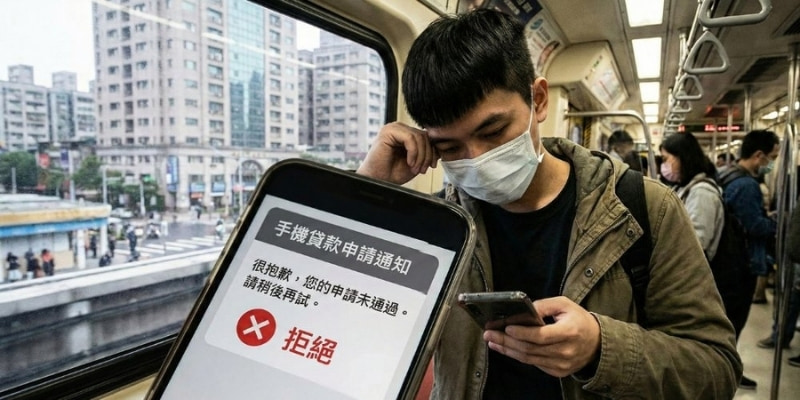 手機貸款沒過圖片