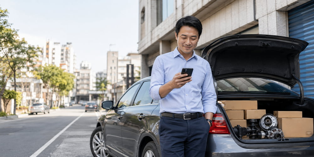 小額周轉怎麼辦？汽車零件業務透過汽機車融資快速取得12萬元